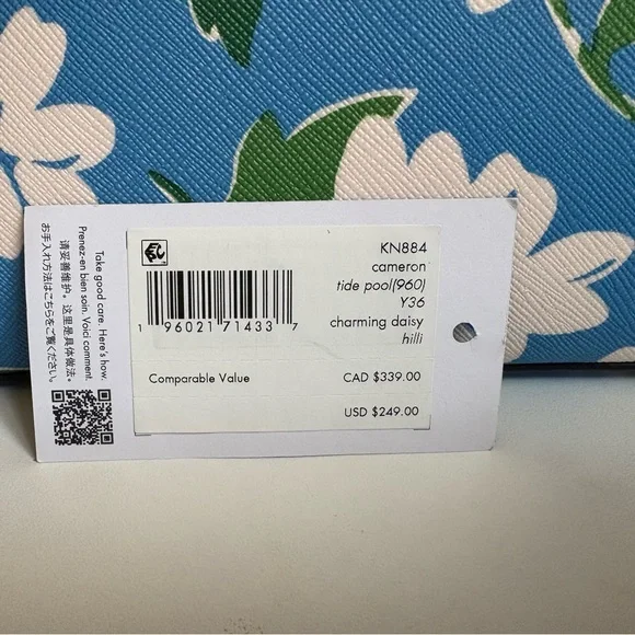 Kate Spade Cameron Hilli Charming Daisy Crossbody Bag NWT - Picture 9 of 9